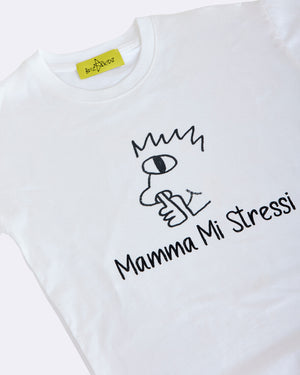 T-SHIRT BIZKIDZ "MAMMA STRESSI" - Bizkidz
