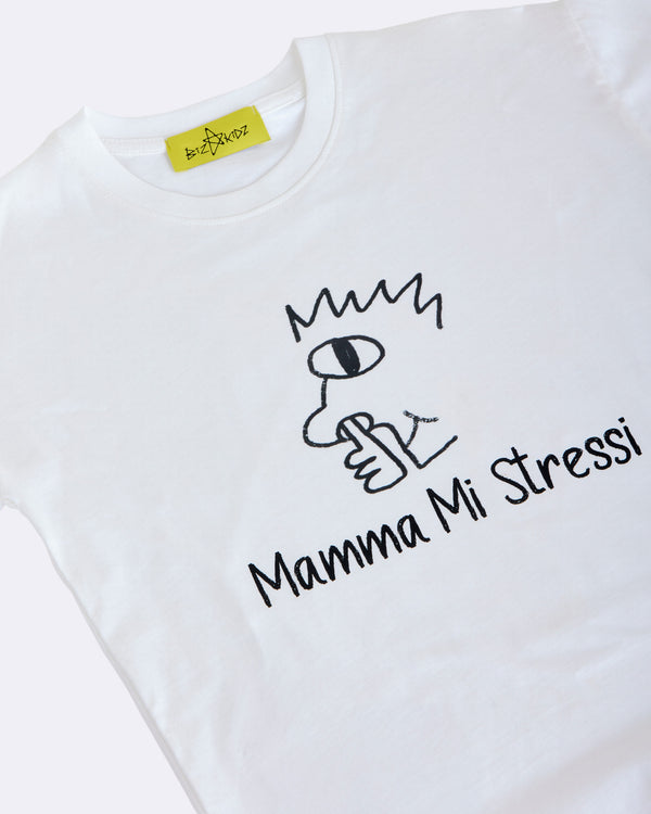 T-SHIRT BIZKIDZ "MAMMA STRESSI" - Bizkidz
