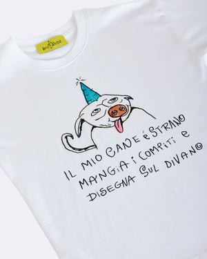 T-SHIRT BIZKIDZ "CANE STRANO" - Bizkidz