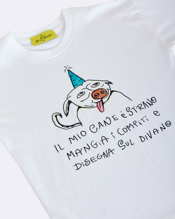T-SHIRT BIZKIDZ "CANE STRANO" - Bizkidz