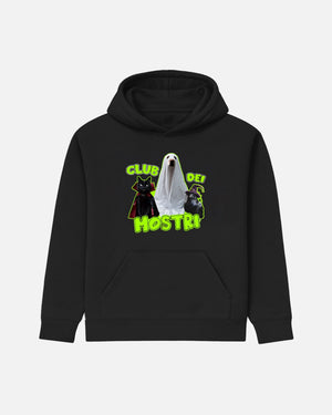 FELPA BAMBINI  CON CAPPUCCIO BIZKIDZ "CLUB DEI MOSTRI"