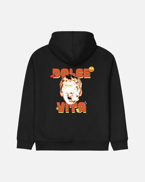 FELPA CON CAPPUCCIO BIZKIDZ "DOLCE VITA"