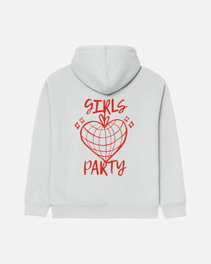 FELPA CON CAPPUCCIO BIZKIDZ "GIRLS PARTY"