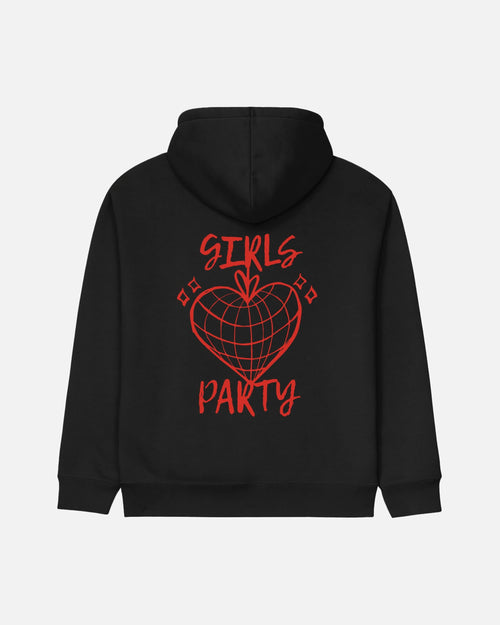 FELPA CON CAPPUCCIO BIZKIDZ "GIRLS PARTY"