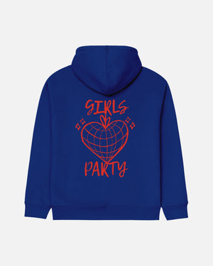 FELPA CON CAPPUCCIO BIZKIDZ "GIRLS PARTY"