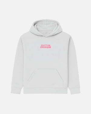 FELPA CON CAPPUCCIO BIZKIDZ "GLITTER OVUNQUE"