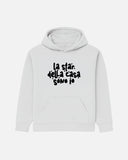 FELPA CON CAPPUCCIO BIZKIDZ "STAR DELLA CASA"