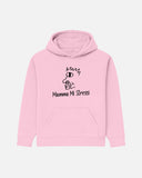 FELPA CON CAPPUCCIO BIZKIDZ "MAMMA MI STRESSI"