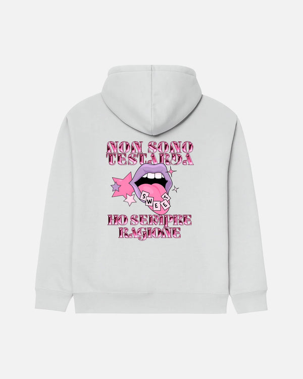 FELPA CON CAPPUCCIO BIZKIDZ "TESTARDA"