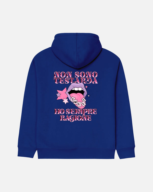 FELPA CON CAPPUCCIO BIZKIDZ "TESTARDA"