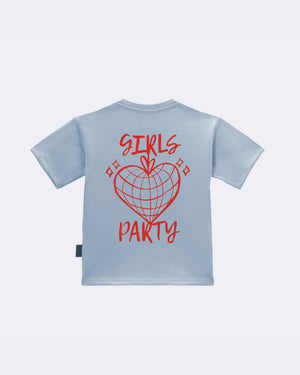 T-Shirt "Girls Party" Celeste retro