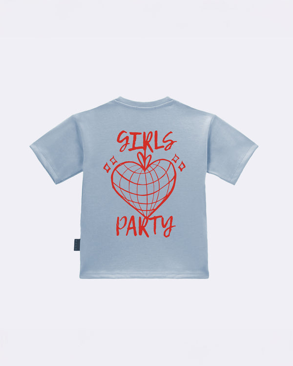 T-Shirt "Girls Party" Celeste retro
