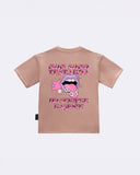 T-Shirt "Non sono testarda" Verde Retro