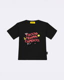 T-Shirt "Faccio troppi capricci" Nera