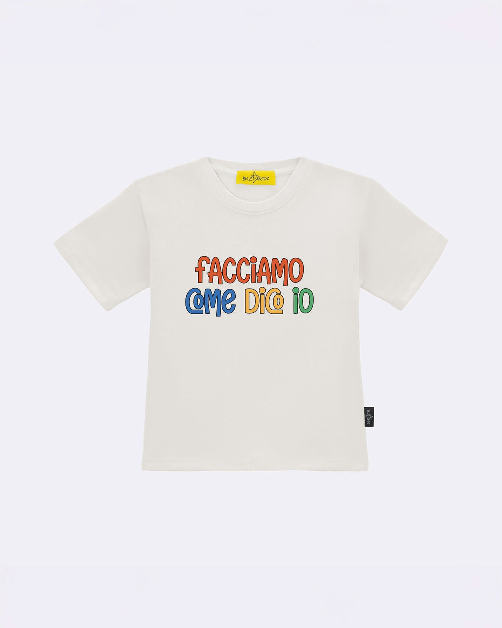 T-Shirt "Facciamo come dico io" Verde Fronte