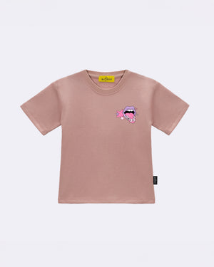 T-Shirt "Non sono testarda" Verde Fronte