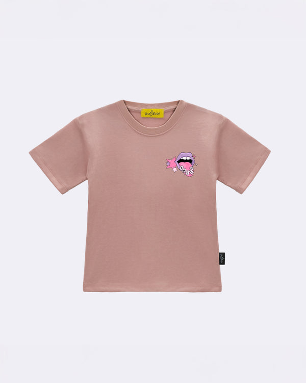 T-Shirt "Non sono testarda" Verde Fronte