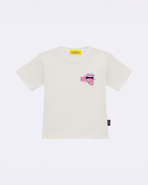 T-Shirt "Non sono testarda" Bianca Fronte