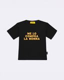T-Shirt "Me lo compra la Nonna" Nero