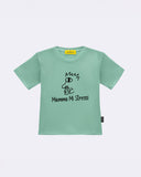 T-Shirt "Mamma mi stressi" Verde