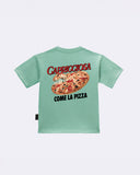 T-Shirt "Capricciosa" Verde Retro