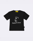 T-Shirt "Mamma mi stressi" Nera