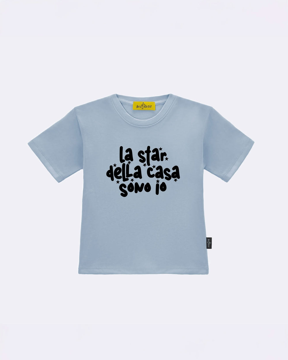 T-Shirt "La star della casa" Verde Fronte