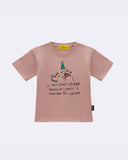 T-Shirt "Il mio cane è strano" Rosa