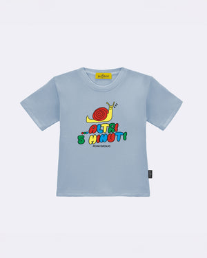 T-Shirt "Altri 5 minuti" Celeste