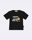 T-Shirt "Troppo Col per la School" Nera